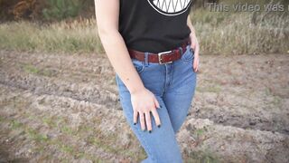 Hawt Cutie Teasing Her Overweight Camel Toe In Beige Vintage Underclothing