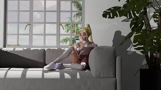 CG Anime Soft Fantasy Schoolgirl Scene - teaser