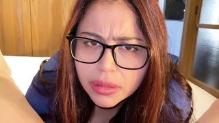 I WAGER WITH MY STEPMOM THAT I WILL CUM IN HER THROAT IF THAT BABE LOSES!