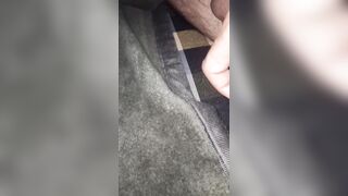 Secret underneath blanket thinking of step sis