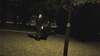 Wife offered to suck in the parking lot