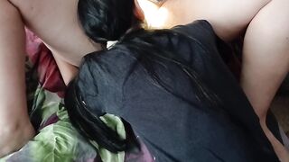 I lick my stepsister's twat so that babe doesn't tell my parents that I smoke - IkaSmokS