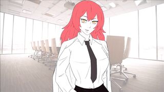 Makima te necesita en la oficina. Audio JOI comics.