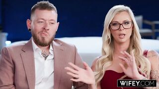 WIFEY BBC Loving Golden-haired Hotwife Ashley Gets Drilled Hard During the time that Hubby Films