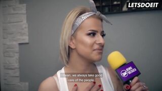 Dana Jayn Sucks and Screws German Amateur in Front of Camera - LETSDOEIT