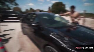 Banging a Sexy Butt Teen in Public – PervTeen