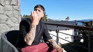 Smokin' Balconies Stir Despairing Penis Hunger