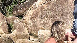 A mother i'd like to fuck takes a stranger's wang in her throat and asks him to screw her in the butt.