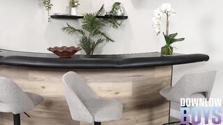 DOWNLOWBOYS - Divorced Adam Lee Gets 1st Jock From Jake Waters In Green Room