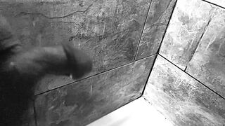 Take a piddle in the shower with slo mo pee squirts