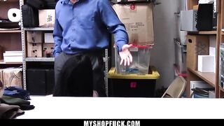 Sticky Fingered Doxy Gets Naked After Stealing Underclothing - Myshopfuck