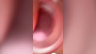 Moist snatch gets licked slow and unfathomable