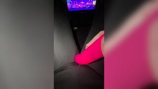 See me cum throughout my panties