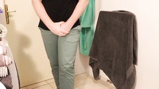 May I Please Use The Throne-room? Desperation, Wetting, Pissing & Cumming