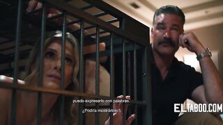 Teen Joins Hardcore Pair After Walking In On 'em (Subtitles In Spanish)