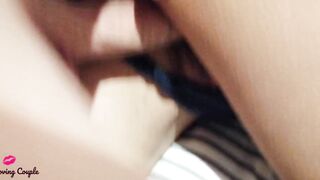 I wake up my stepsister to empty my balls