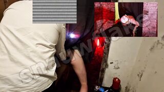 French twink insert a reverse magnificence aperture in a homosexual sauna (Public Cum Slut willing to use)