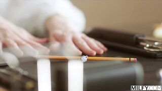 MILFY Wicked Golden-haired Doctor Nickey Huntsman Can't Resist Youthful Patient's BBC