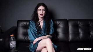 Tattooed Playgirl Lydia Ebony Endures Hard Anguish Whilst Being Fastened