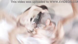 Step Sisters Nicole Murkovski and Sofa Weber Get Banged in the Booty and Urinated in the Shitter by Robbers