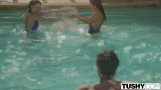 TUSHY 1st Anal For Sexy BFF's Keisha and Leah