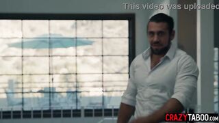 Tiny teen Emma Rosie drank large ramrod previous to coarse vagina screwing