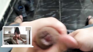 React: Hawt Spanish Teacher Makes Me CUM To Keep HER JOB!!! Danja Beauty bangs youthful stud