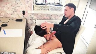 Real Homemade Amateur Boss Approves Secretarial Documents