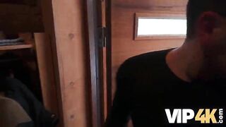 VIP4K. The hawt gal with the large butt cheated on him with his brother