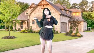 666 Home Pleasant Home Gorgeous Ass but Ass Feminine Shape in Fishnets