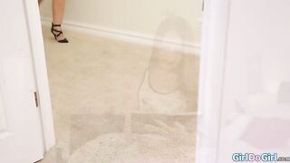 Teen Scarlett Sage discovered out that the diary that babe discovered is magic.Her want is to lick her breasty stepmom Syren Demers hairless twat and her crave is granted