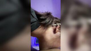 Oriental Teen Gives The Most excellent Sloppy Deepthroat Oral