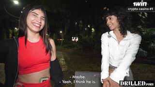 This babe Went For A Walk And Came Back With A Wide-Open Anus