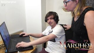TABOO STEPMOM: Sucking Stepson and getting my Butt destroyed during Fortnite