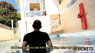DURING THE TIME THAT MY STEPMOM IS OUT ON A DATE, I CONVINCE MY STEPBROTHER TO BANG ME IN THE BUTT.