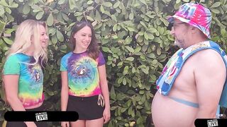 Mad Cowboy’s Memorial Day Trio W Tiny Princess Laya Rae & Riley Star – Dissolute Live 4K