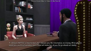 Principal Bangs Bratty Teen In The Booty With His Large Ebony Dong - sims 4 - CG animation