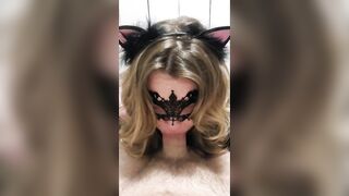 Marvelous Kitty mouths my rod and lets me finish in her rectal hole. ANAL CREAMPIE