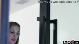 Ex erotic dancer mother I'd like to fuck playing housewife gets discovered out by 2 chaps