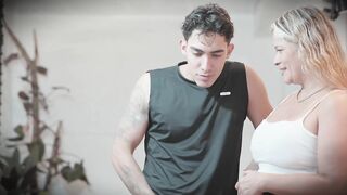 My mother I'd like to fuck stepmom teaches me a lesson by seducing me and banging my large virgin penis with her sexy, moist vagina!