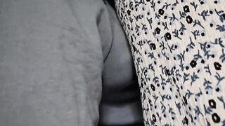 This babe Unintentionally Touch Stranger's Penis Inside Teach. This guy Slip His Ramrod Underneath Her Petticoat and Cum
