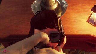 The Ghost Of a Badhouse - Velma gets fanal-act of love deepthroat oral-job #NFucker