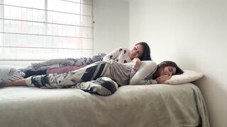 Morning Sex Between Lesbian babes