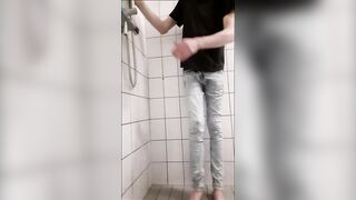 Wetting jeans for 1st time