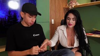 Sexually excited mother I'd like to fuck Teacher Bangs My Partner and Me in Principal's Office