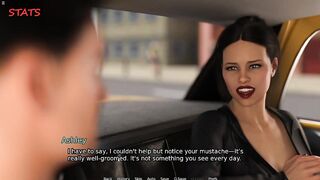 Wife Having Joy With Stranger Infront Of Cuckold Spouse In Taxi