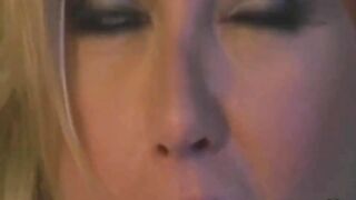 Lesbo Fun for 2 Sexually excited and Greedy Blondes