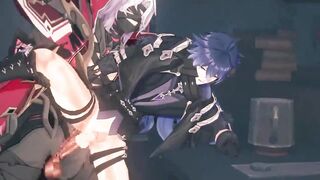 Rerir Screws Flins - Genshin Impact Animation Comics