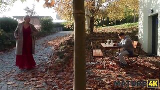 MATURE4K. This chab was a Virgin, but this mother I'd like to fuck...
