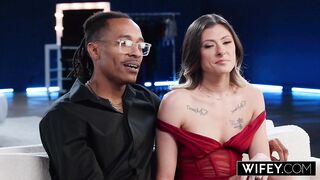WIFEY Marvelous Hotwife Lola Riley Gets Stretched Out By Giant Penis Whilst Hubby Films